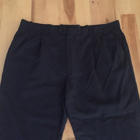 Men's Wool Dress work Pants, size 43" Waist 30" - Picture 2 of 8